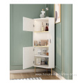 Wooden Locker Storage Cabinet With LED Corner Cabinet